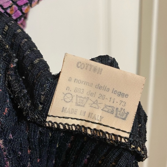 Vintage 11/26/1973 EXCLUSIVE by Emilio Rossi blouse size M - Picture 5 of 12